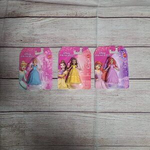 Disney Princess Figurine Set - Ariel, Belle and Cinderella - NEW SEALED